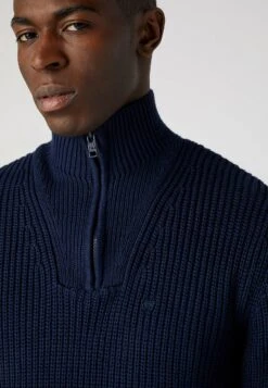 Wrangler Half Zip - Trui - Navy -About You Winkel 652fbac9b9f84108b1e9bf819de42ef7