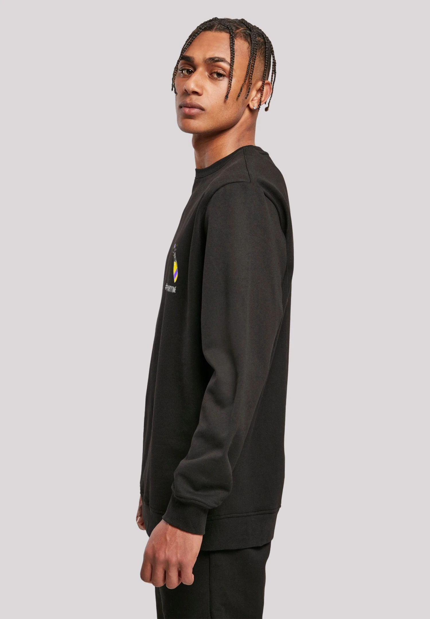 F4NT4STIC Silvester Party Partytime - Sweater - Black 7 F4NT4STIC Silvester Party Partytime - Sweater - Black - Afbeelding 5