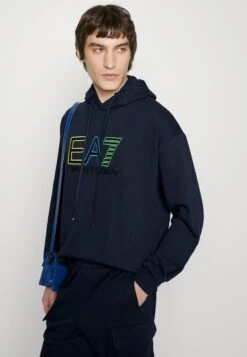 EA7 Emporio Armani Sweater - Dark Blue -About You Winkel 6b4e2f43c7464c6ca5d63012f1f598e4