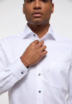 Eterna Modern Fit - Zakelijk Overhemd - Weiß -About You Winkel 6b83f64062444b0288f1e86196bc5f2b