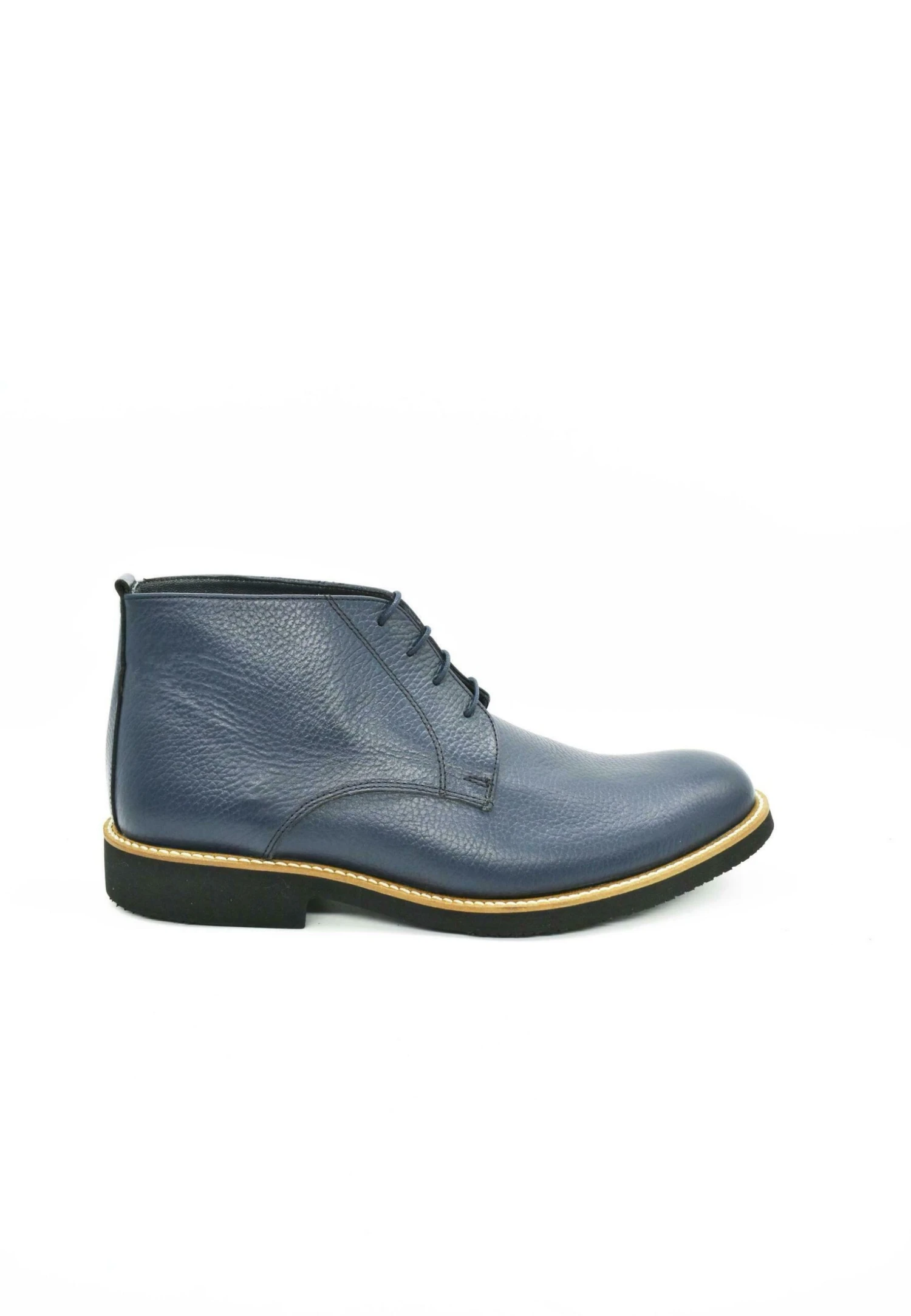 Hand-Made Genuine Comfort- Veterboots - Deep Blue 4 Hand-Made Genuine Comfort- Veterboots - Deep Blue - Afbeelding 2