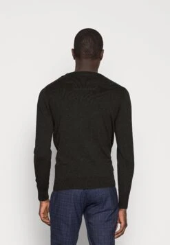 Tom Tailor Basic Crew Neck - Trui - Black Grey Melange 9 Tom Tailor Basic Crew Neck - Trui - Black Grey Melange -About You Winkel 740632063b7842798aab9330c38d1972
