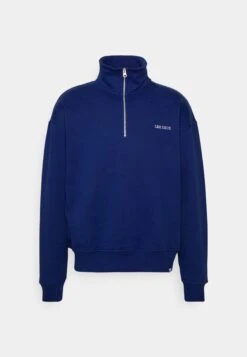 Les Deux Diego Halfzip - Sweater - Blue -About You Winkel 74c626a04b71420895a33cedaf9f7b9d