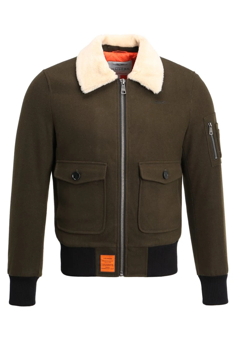 Aviator - Jas - Khaki 8 Aviator - Jas - Khaki - Afbeelding 6