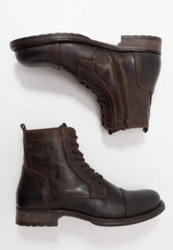 Jack & Jones Jfwrussel - Veterboots - Brown Stone -About You Winkel 77181ade1e8444c28d8188ffc9370a5b