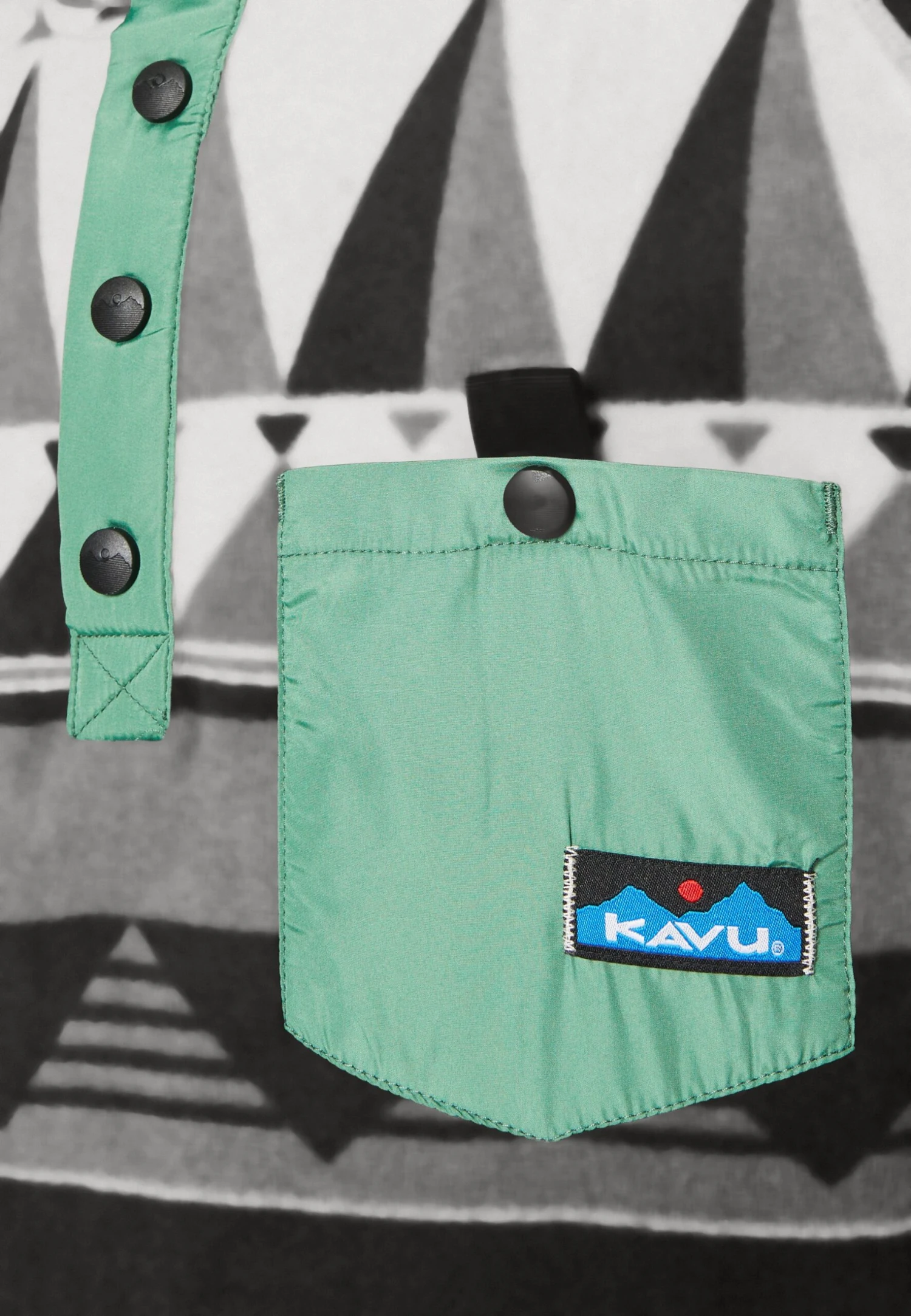 KAVU Sodilog - Fleece Trui - Green 8 KAVU Sodilog - Fleece Trui - Green - Afbeelding 6