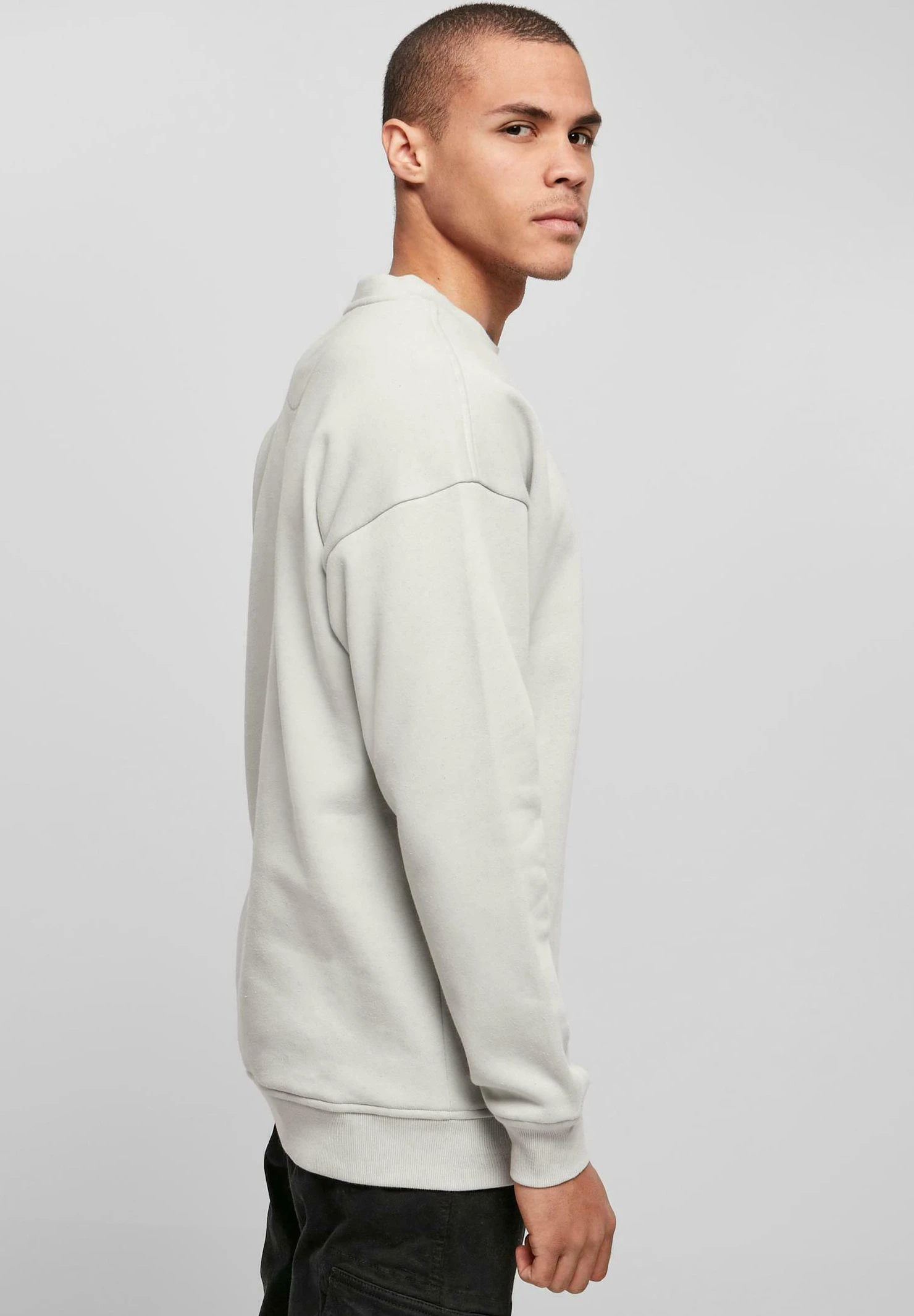 Build Your Brand Crewneck - Sweater - Lightasphalt 6 Build Your Brand Crewneck - Sweater - Lightasphalt - Afbeelding 4