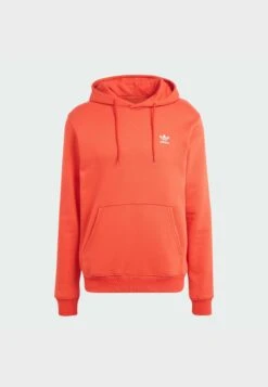 Adidas Originals Trefoil Essentials- Hoodie - Preloved Red -About You Winkel 84a48d3cb51d427aaa8abb992608b7b9