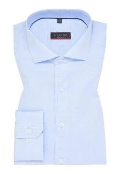 Eterna Struktur Modern Fit - Zakelijk Overhemd - Hellblau -About You Winkel 84be1d861a5043f58afea27d0cf661d0