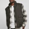 URBAN CLASSICS Clean Puffer - Bodywarmer - Black -About You Winkel 84ee0d379ac547d596facab27b7e8d2b