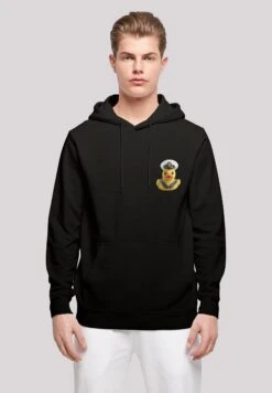 F4NT4STIC Rubber Duck Captain - Hoodie - Schwarz