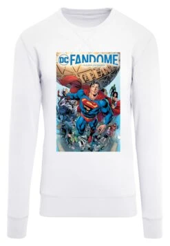 F4NT4STIC Dc Comics Fandome Superman Superheld Collage - Sweater - White -About You Winkel 885ba8cf66584d80b0d0a40ac96c1457
