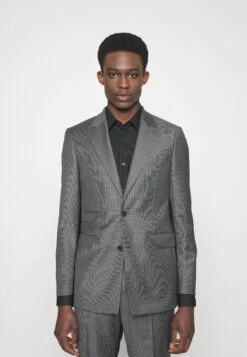 Bicolor Checked Single Breasted Suit - Kostuum - Grey/Black -About You Winkel 89005bf4df724c97986893971aeb7ffd