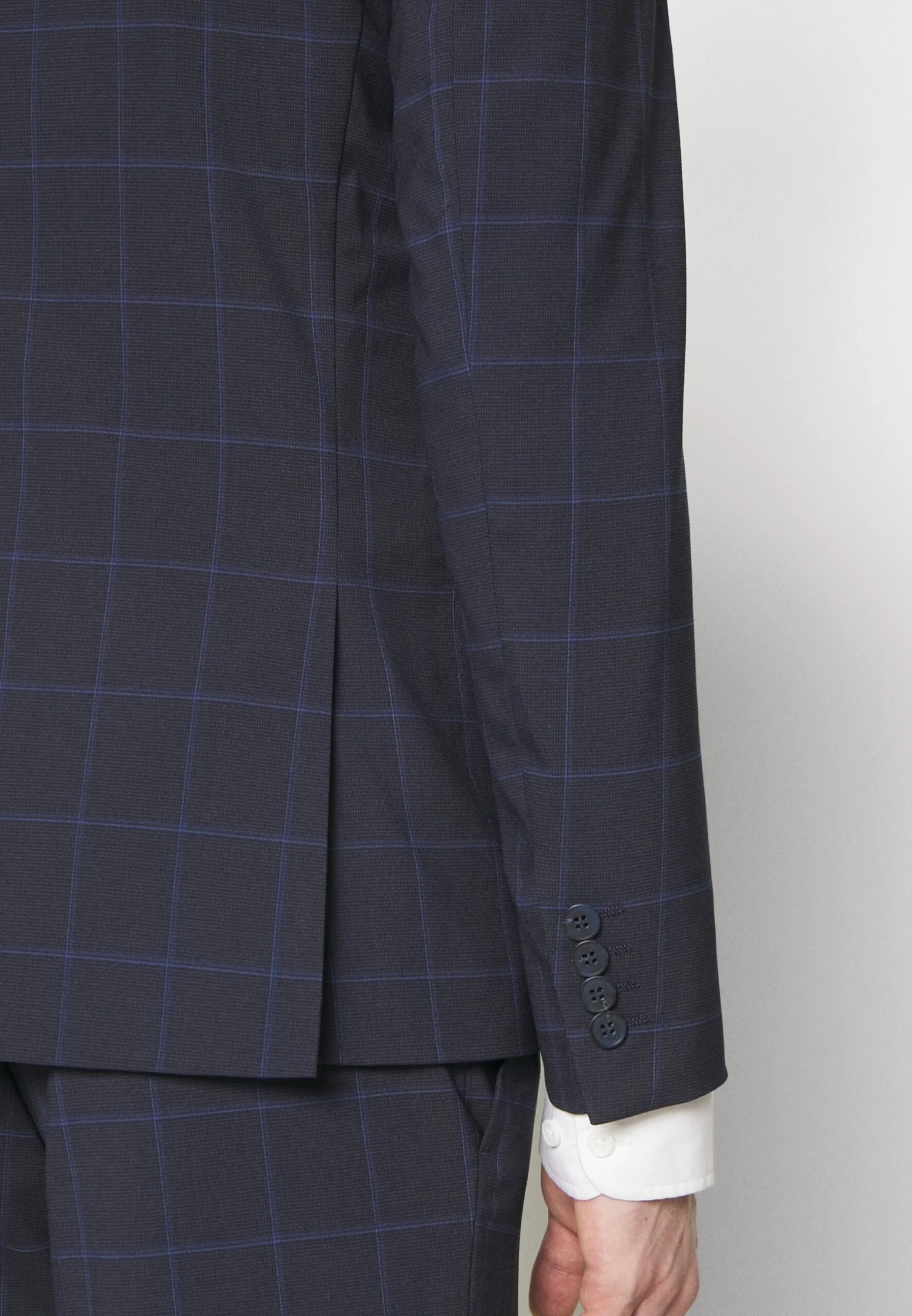 The Fashion Suit Peak - Kostuum - Navy Check 10 The Fashion Suit Peak - Kostuum - Navy Check - Afbeelding 8