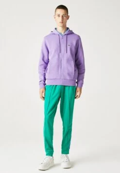 Lacoste Sweater Met Rits - Violet