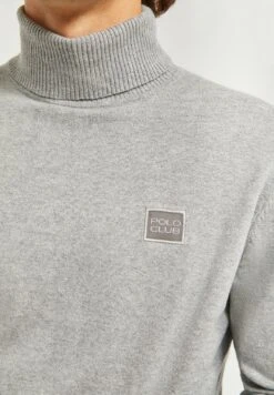 POLO CLUB Mit Rollkragen - Trui - Grey Vigore -About You Winkel 90a079d9e6c747c587694c1a72a137cb