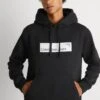 Calvin Klein Jeans Hyper Real Box Logo Genderless Unisex - Hoodie - Black -About You Winkel 97df5681f320465eb6d3deec7fd80173