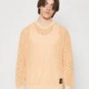 Calvin Klein Jeans Open Structure Sweater - Trui - Crushed Orange