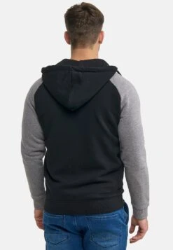 Indicode Jeans Arbutus - Sweater Met Rits - Black -About You Winkel 987225b8f35040ddb6c7bb5bcdc6807e