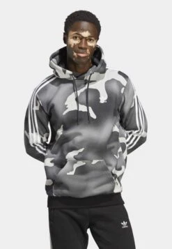 Adidas Originals Graphics Camo Allover Print- Sweater - Black