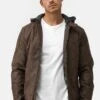 Indicode Jeans Miguel- Imitatieleren Jas - Brown -About You Winkel a0237192d1194760b03b9956356bd317