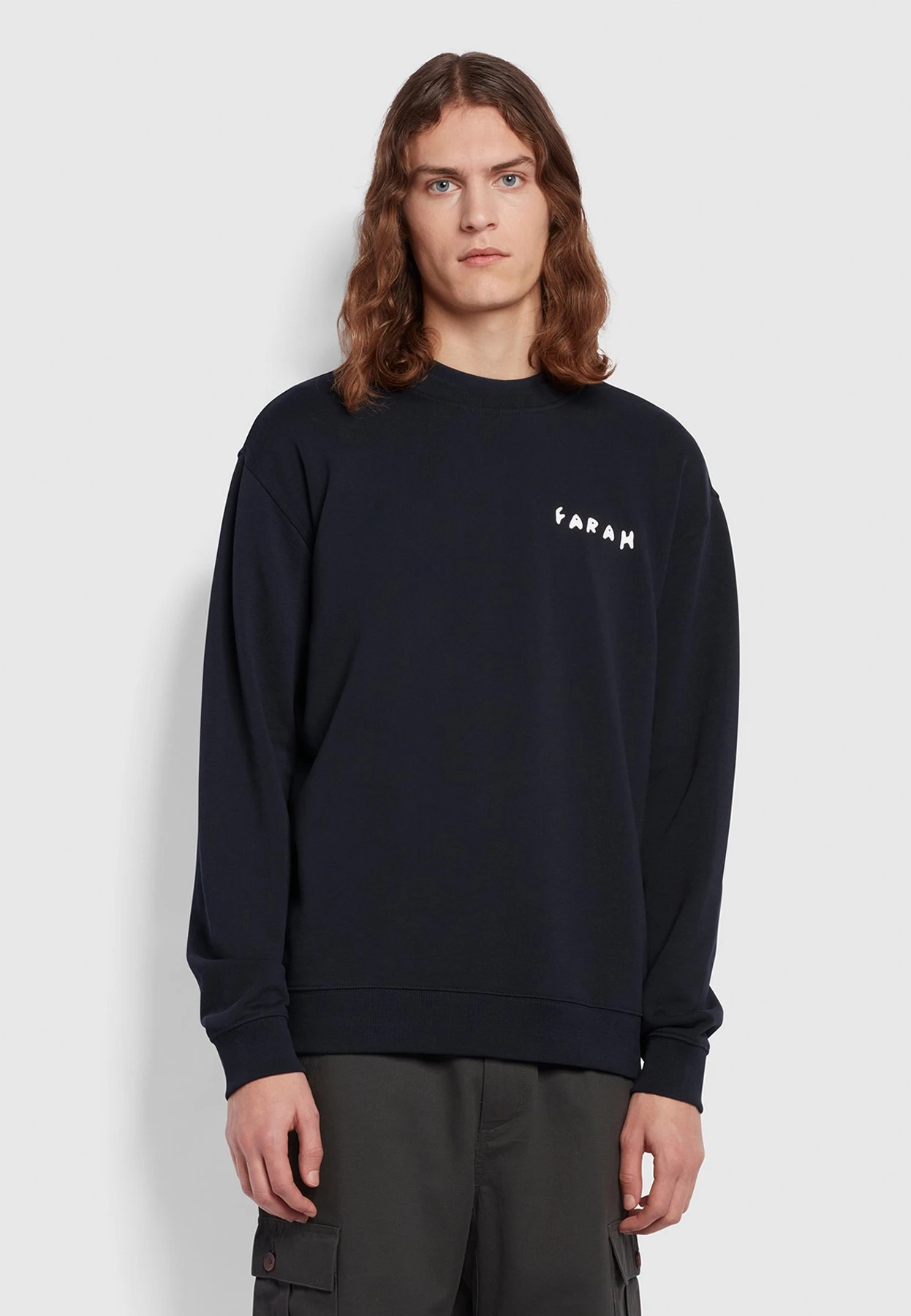 Farah Graphic - Sweater - True Navy 5 Farah Graphic - Sweater - True Navy - Afbeelding 3