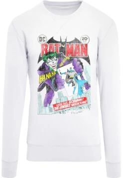 F4NT4STIC Dc Comics Batman Joker Playing Card Cover - Sweater - White -About You Winkel a456df48c9d243fb8a2b69f2dcab2269