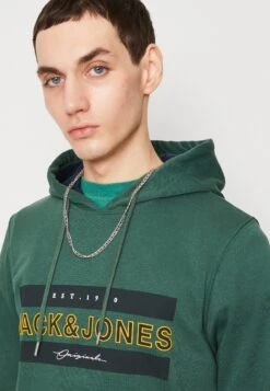 Jack & Jones Jorfriday Hood - Hoodie - Trekking Green -About You Winkel a5bf55321e3f4674b91fe4d1e8d04a21