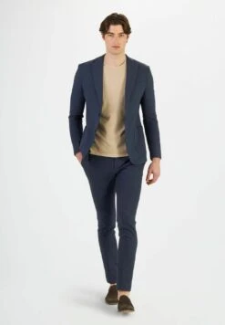 Unlined - Blazer - Blu Scuro