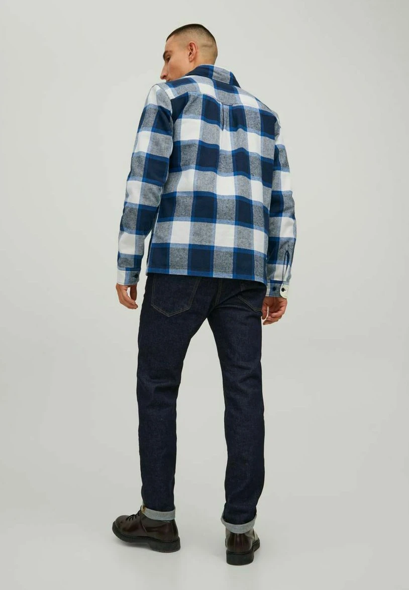 Jack & Jones Rddari Check L/S Sn - Lichte Jas - Navy Blazer 5 Jack & Jones Rddari Check L/S Sn - Lichte Jas - Navy Blazer - Afbeelding 3