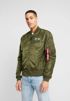 Alpha Industries Custom - Bomberjacks - Dark Green