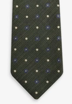 Next Signature Made In Italy - Stropdas - Green Floral Polka Dot -About You Winkel aabab37528b843fa92b85f57a111d0d0