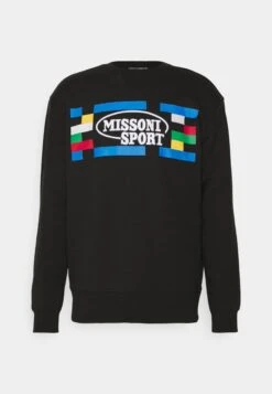 Crewneck - Sweater - Black/Multicolor -About You Winkel ac6c0eee418044e88e40ed092c43846a