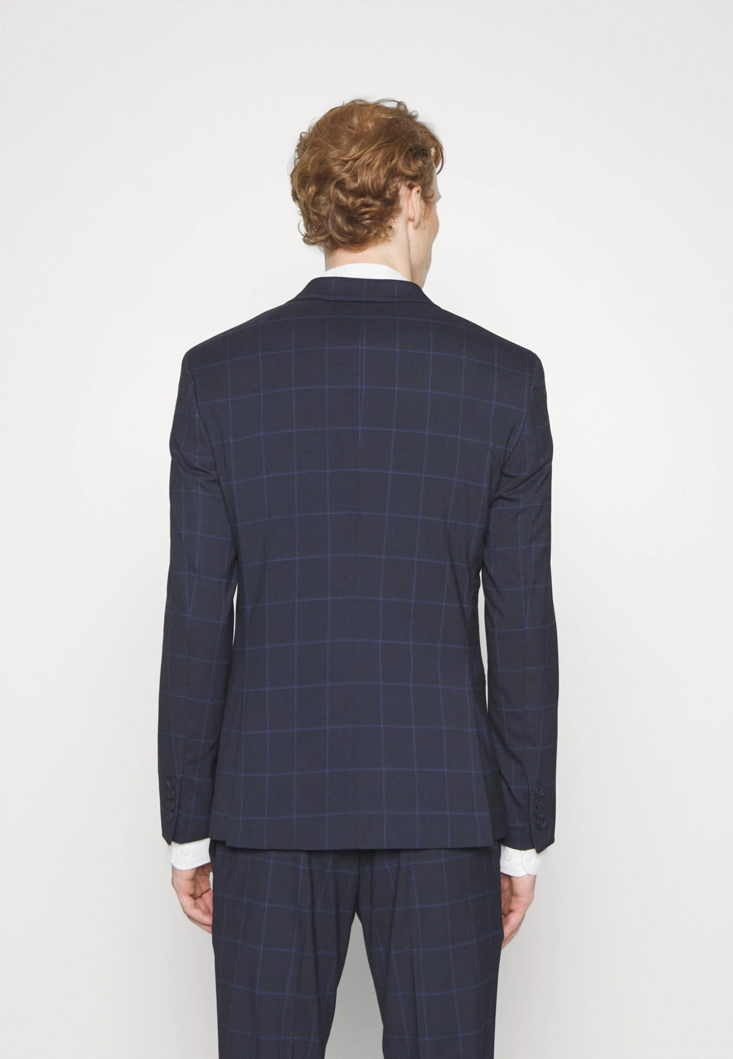 The Fashion Suit Peak - Kostuum - Navy Check 6 The Fashion Suit Peak - Kostuum - Navy Check - Afbeelding 4