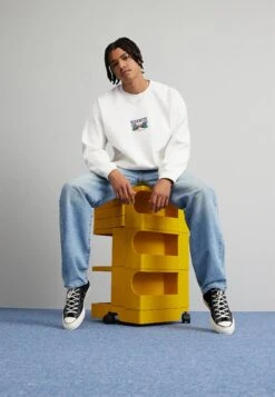 BDG Urban Outfitters Yosemite - Sweater - White -About You Winkel ad7bf89608d44951a7b184bf2866d6fc