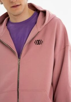 Oversize - Sweater Met Rits - Powdery -About You Winkel af2c7997a1434e8aa7e24bdc00463c32