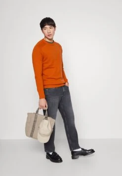 Selected Homme Slhnewcoban Crew Neck - Trui - Bombay Brown/Bone White -About You Winkel b12d0c4064d34390b1d4619f1a9fd527