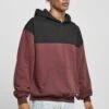 URBAN CLASSICS Hoodie - Cherry/Blk 1 URBAN CLASSICS Hoodie - Cherry/Blk -About You Winkel b548cd79ee9f4df293f7ea29e3e179ba