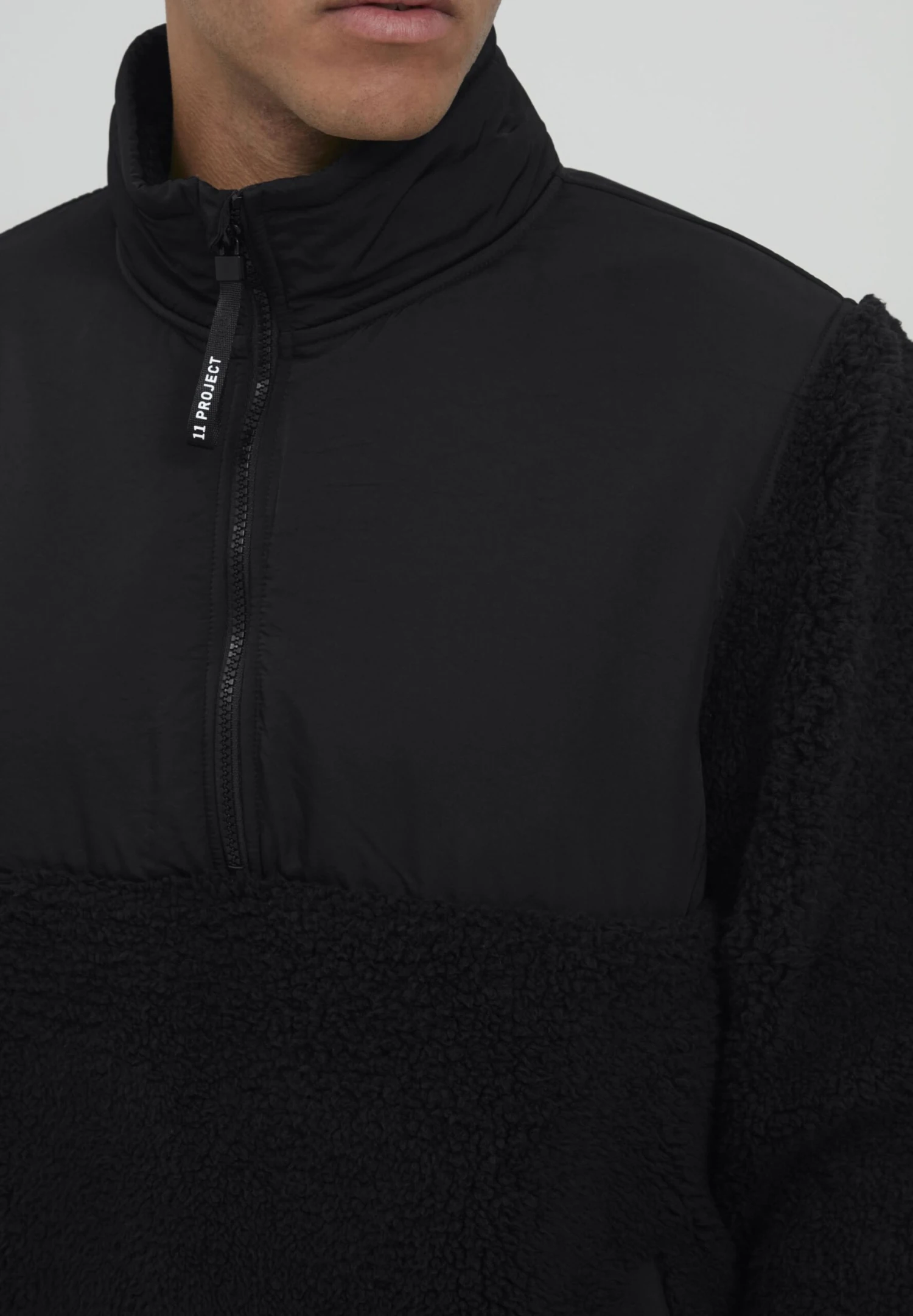 Prpiet - Fleece Trui - Black 6 Prpiet - Fleece Trui - Black - Afbeelding 4