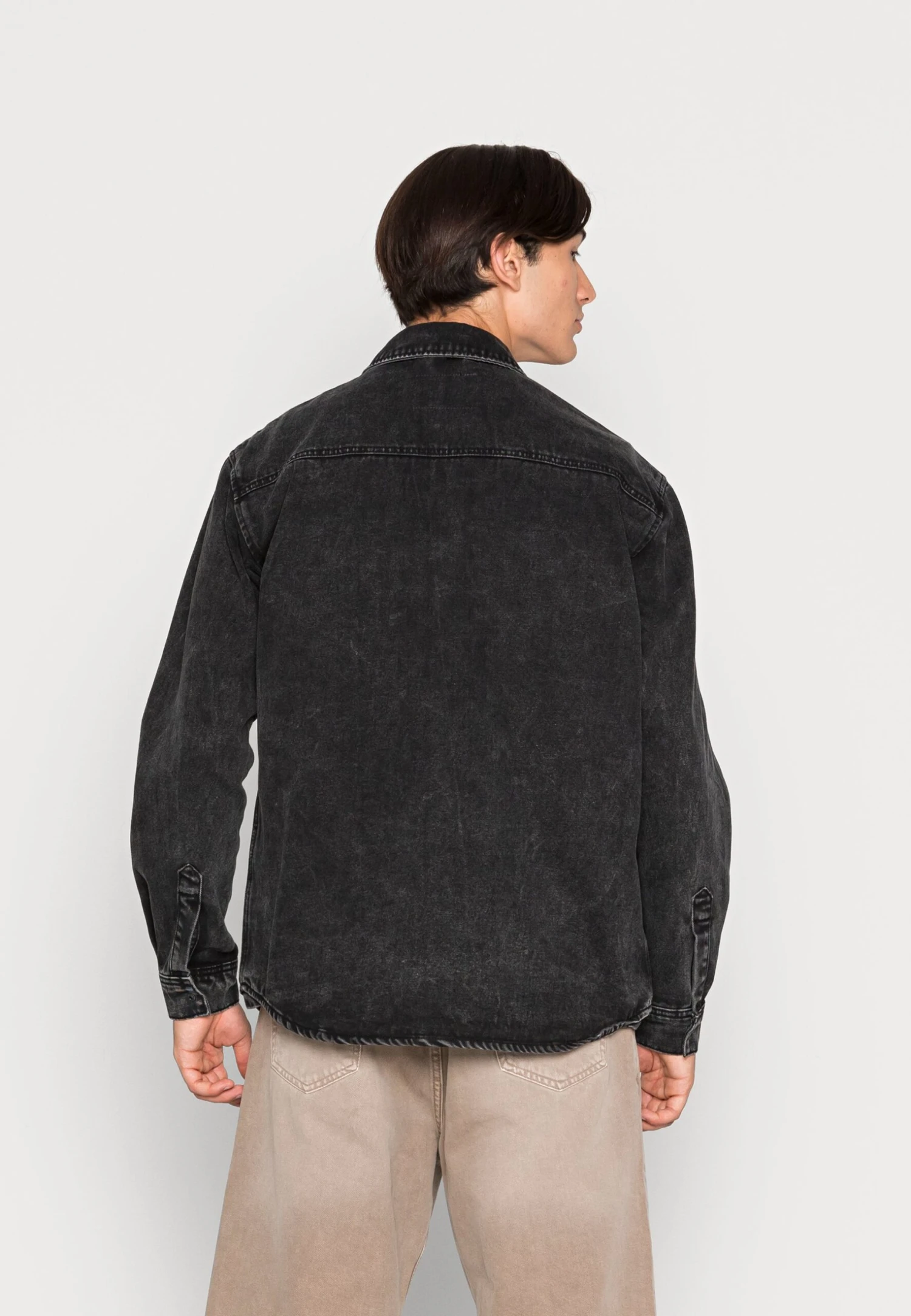 Only & Sons Onsbill Black WashedOvershirt - Spijkerjas - Black Denim 5 Only & Sons Onsbill Black WashedOvershirt - Spijkerjas - Black Denim - Afbeelding 3