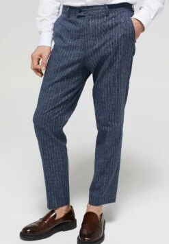 WE FASHION Dessin - Pantalon - Blue