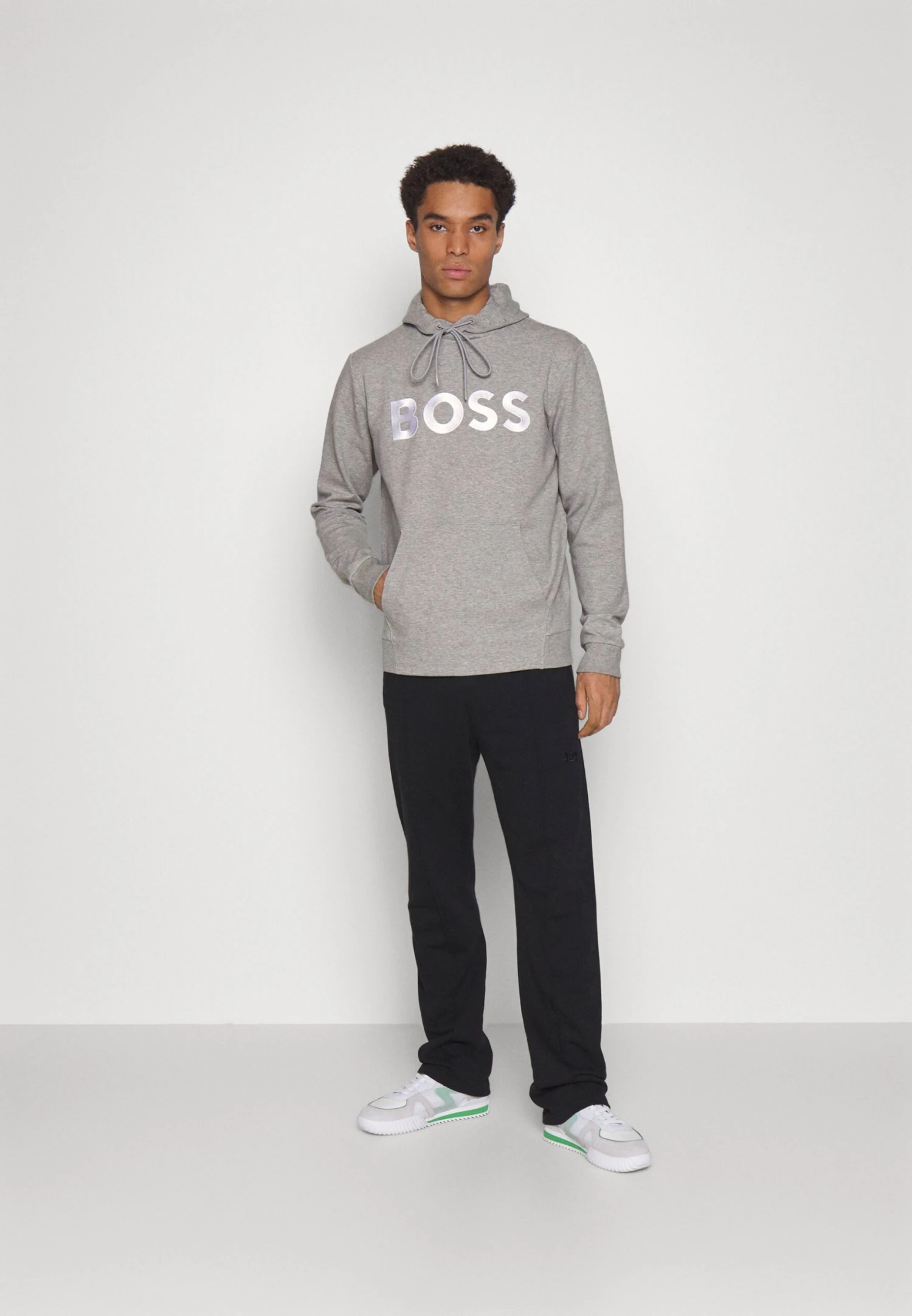 Boss Soody - Sweater - Light Pastel Grey 4 Boss Soody - Sweater - Light Pastel Grey - Afbeelding 2