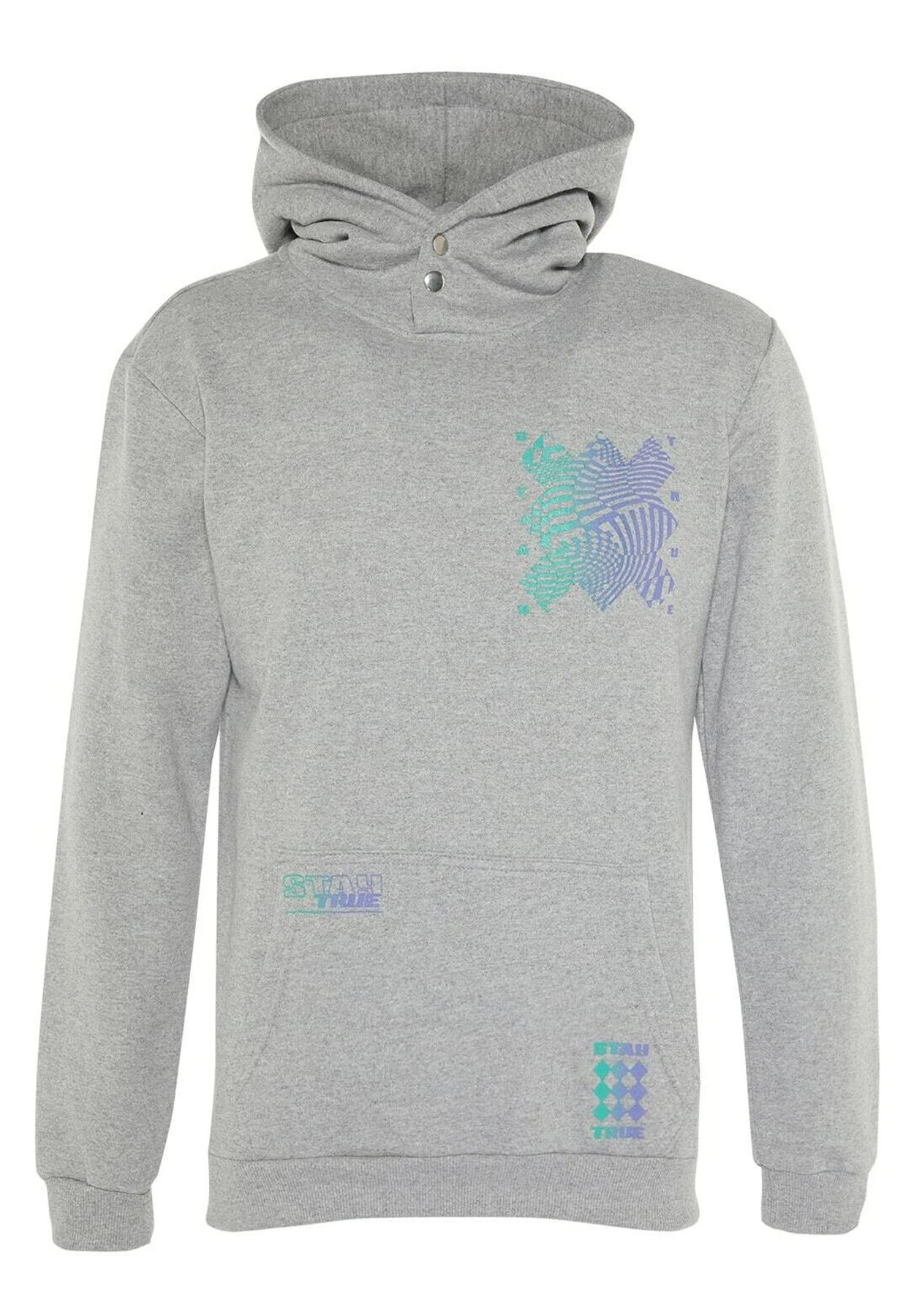Trendyol Hoodie - Grey 8 Trendyol Hoodie - Grey - Afbeelding 6