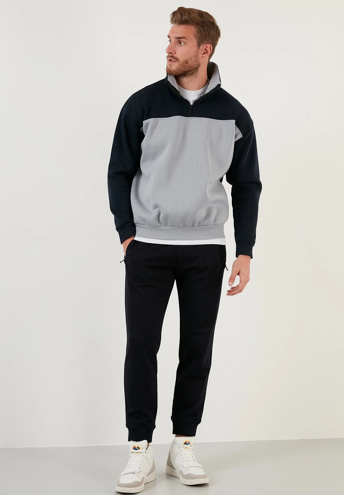 Sweater - Indigo 4 Sweater - Indigo - Afbeelding 2