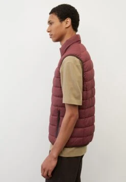 Marc O'Polo Steppweste Mit Wattierung Unifi Repreve® - Bodywarmer - Baby Aubergine -About You Winkel bc17694717cd48ea94fc8d44e785f602