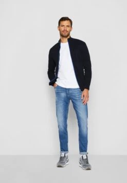 Kronstadt Jacob Zip - Vest - Navy/Cobalt -About You Winkel c145f1319ee04a4fbaab39371aa36514