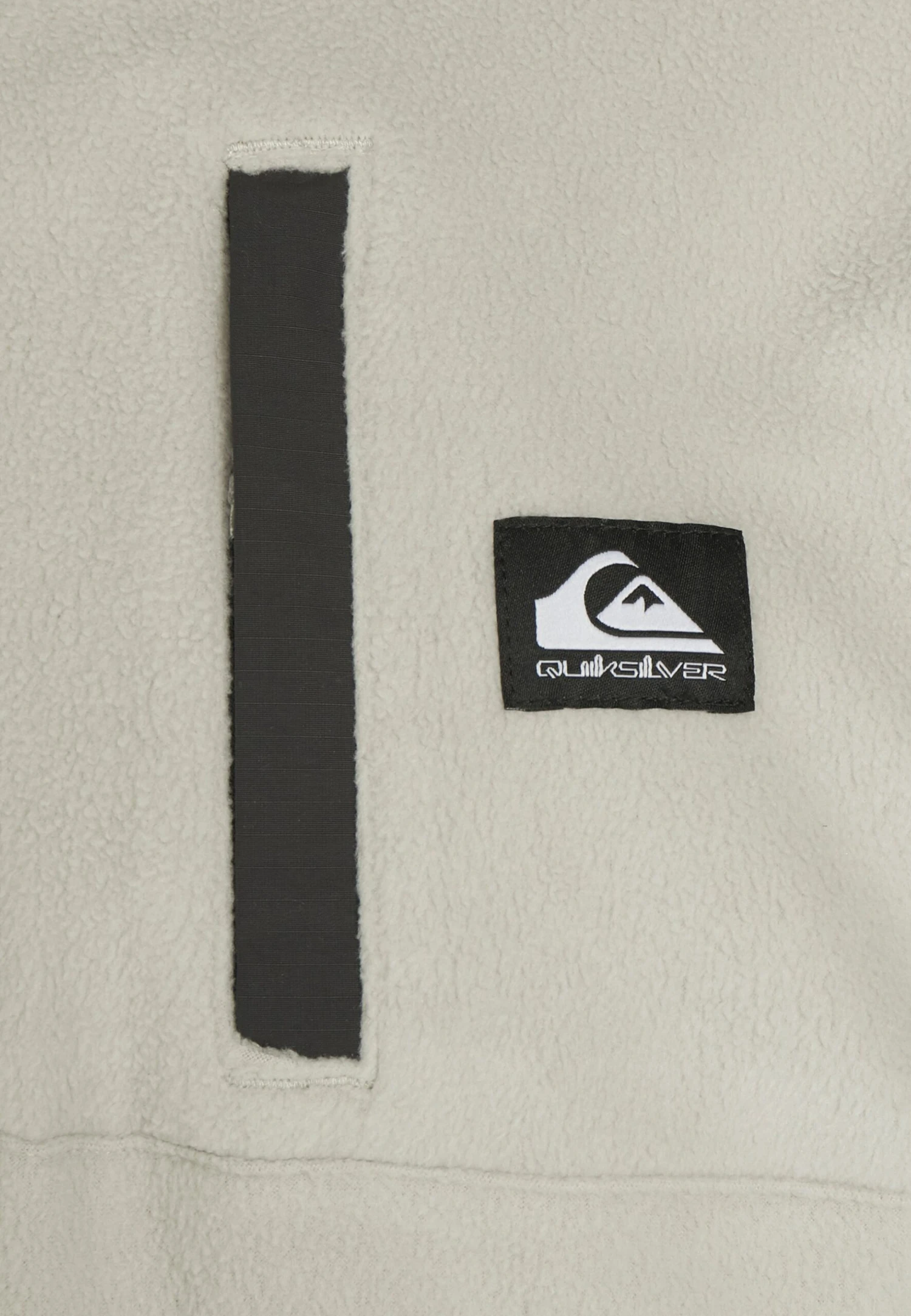 Quiksilver No Destination Half Snap - Fleece Trui - Gray Violet 5 Quiksilver No Destination Half Snap - Fleece Trui - Gray Violet - Afbeelding 3