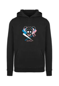 F4NT4STIC Squad Harley Quinn Skull Emblem - Hoodie - Black -About You Winkel c3f3c4c73aff4278b8d5413cd5b5b8ad