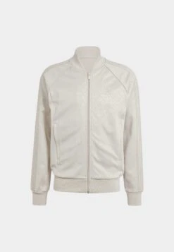 Adidas Originals Graphics Monogram Sst Track - Sweater Met Rits - Beige -About You Winkel c4c30b30000d42b599e9e9f4f9603f29