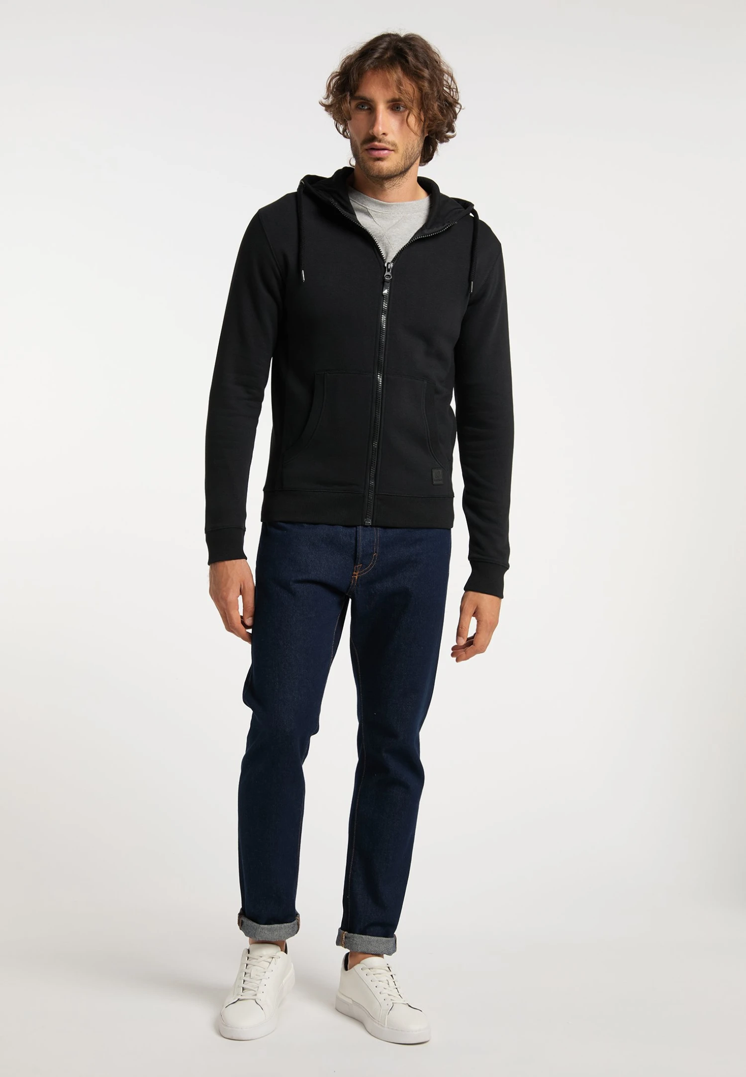 Aleko Ocy - Sweater Met Rits - Schwarz 4 Aleko Ocy - Sweater Met Rits - Schwarz - Afbeelding 2